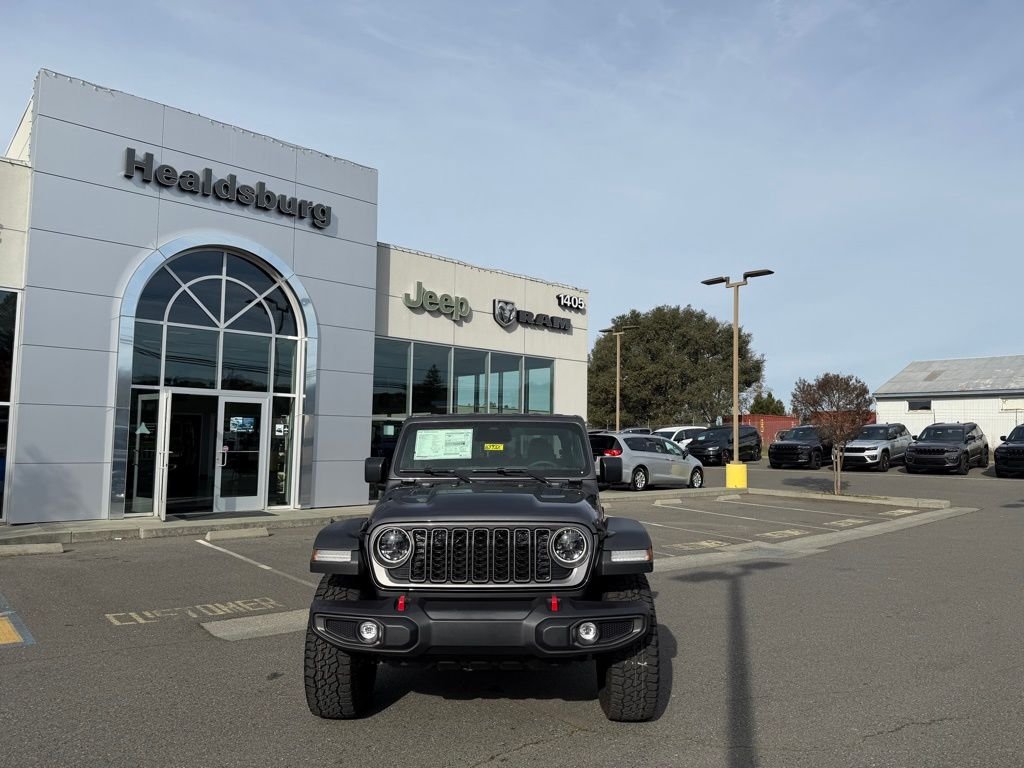 New 2026 Granite Crystal Metallic Clear-Coat Exterior Paint Jeep Rubicon image 8