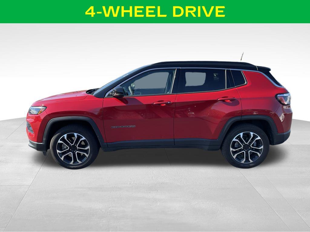 Used 2023 Redline Pearlcoat Jeep Limited image 3