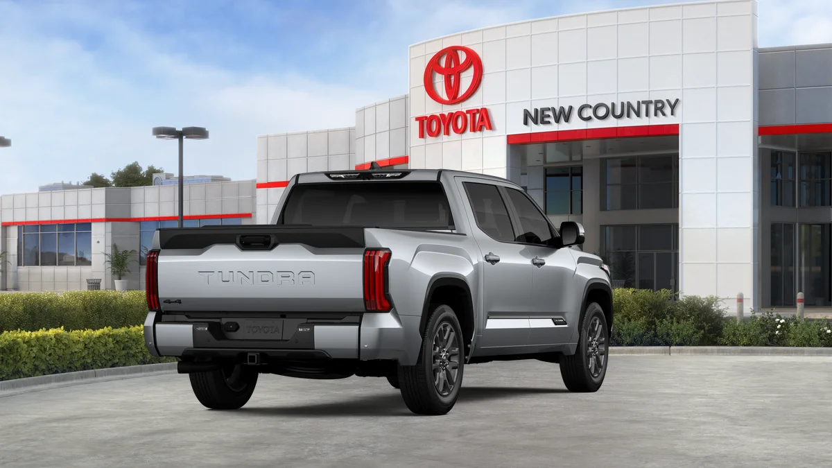 New 2026 Celestial Silver Metallic Toyota Platinum image 9