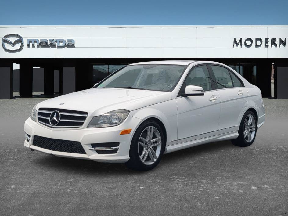 Used 2014 Diamond White Metallic Mercedes-Benz C 250 image 1