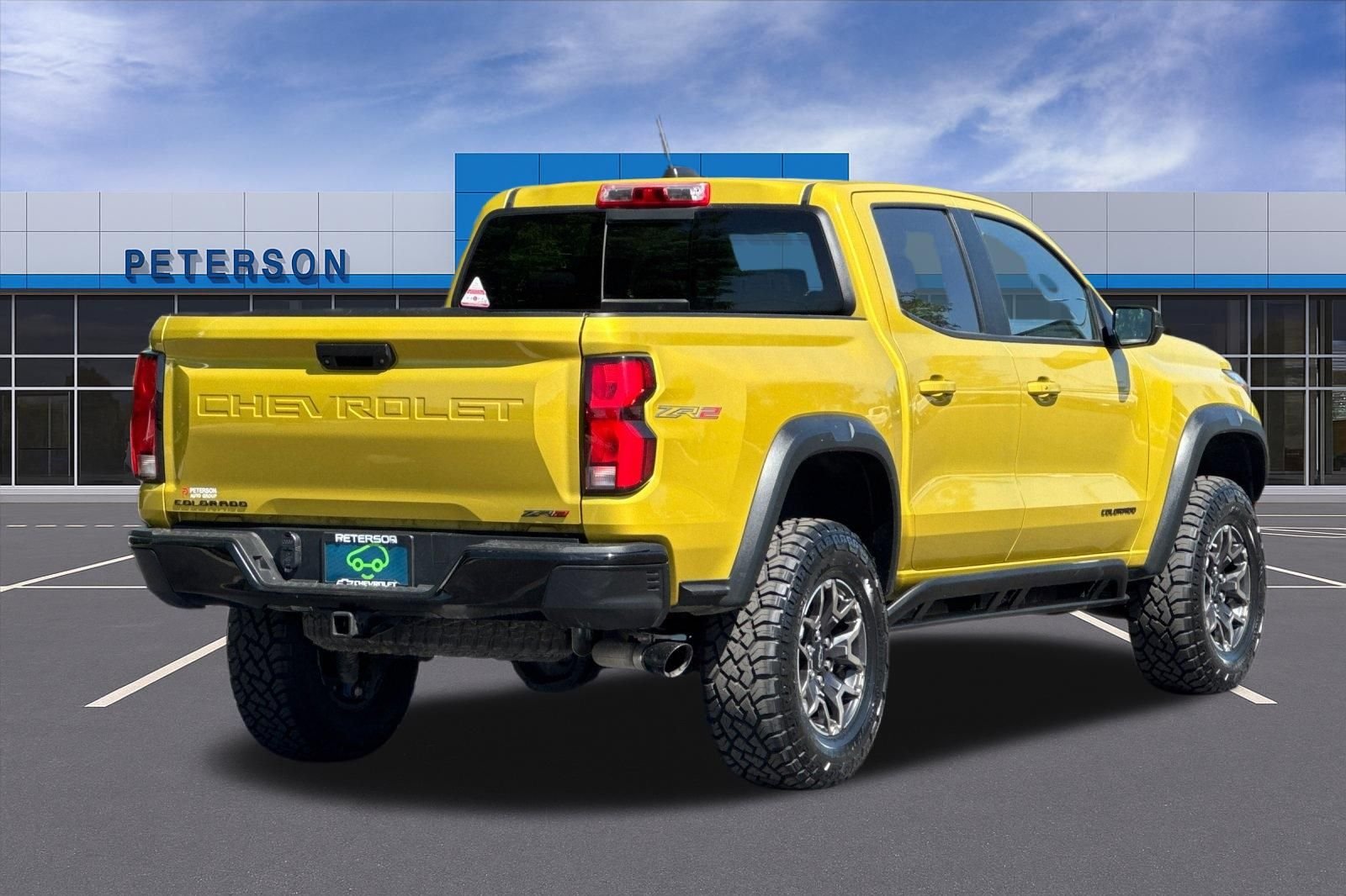 Used 2023 Yellow Chevrolet ZR2 image 4