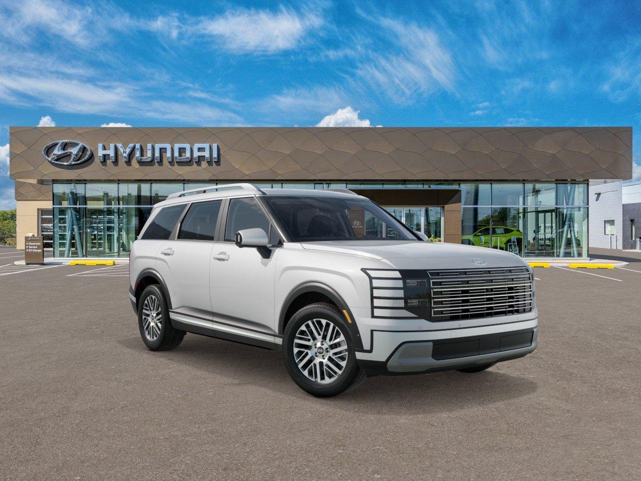 New 2027 Creamy White Pearl Hyundai SEL Premium AWD image 2