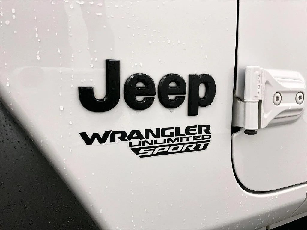 Used 2021 White Jeep Unlimited Sport S image 24