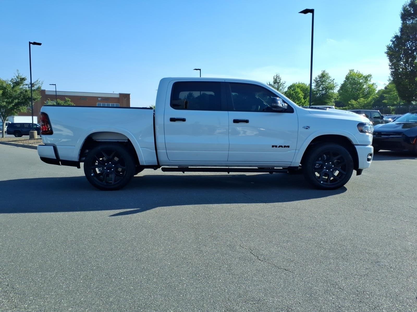 New 2026 Ivory White Tri-Coat Pearl-Coat Exterior Paint RAM Laramie image 12