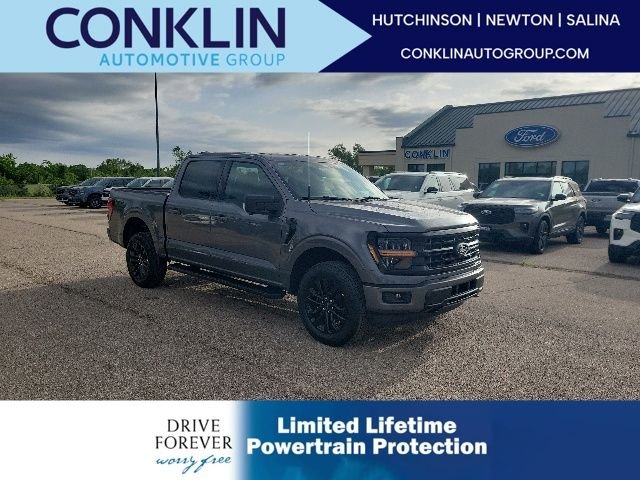 New 2026 Gray Metallic Ford XLT image 1