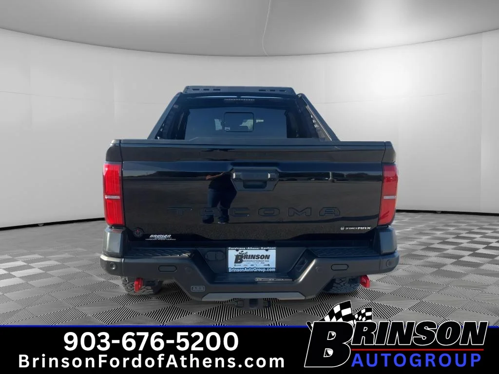 Certified Used 2024 Black Toyota Trailhunter Hybrid image 5