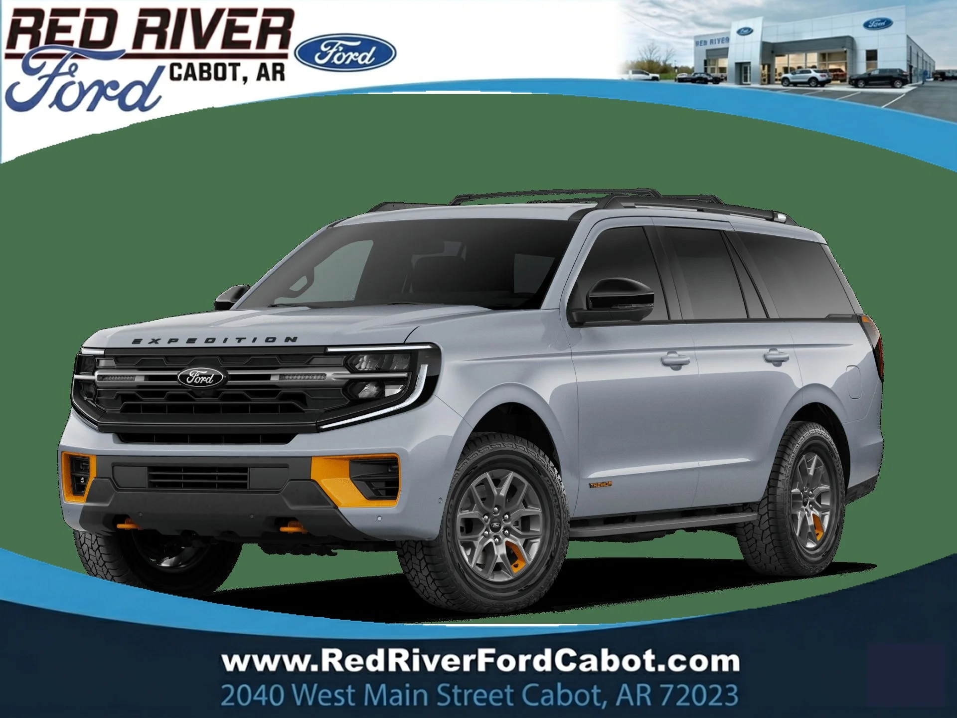 New 2026 Glacier Gray Metallic Tri-Coat Ford Tremor® image 1