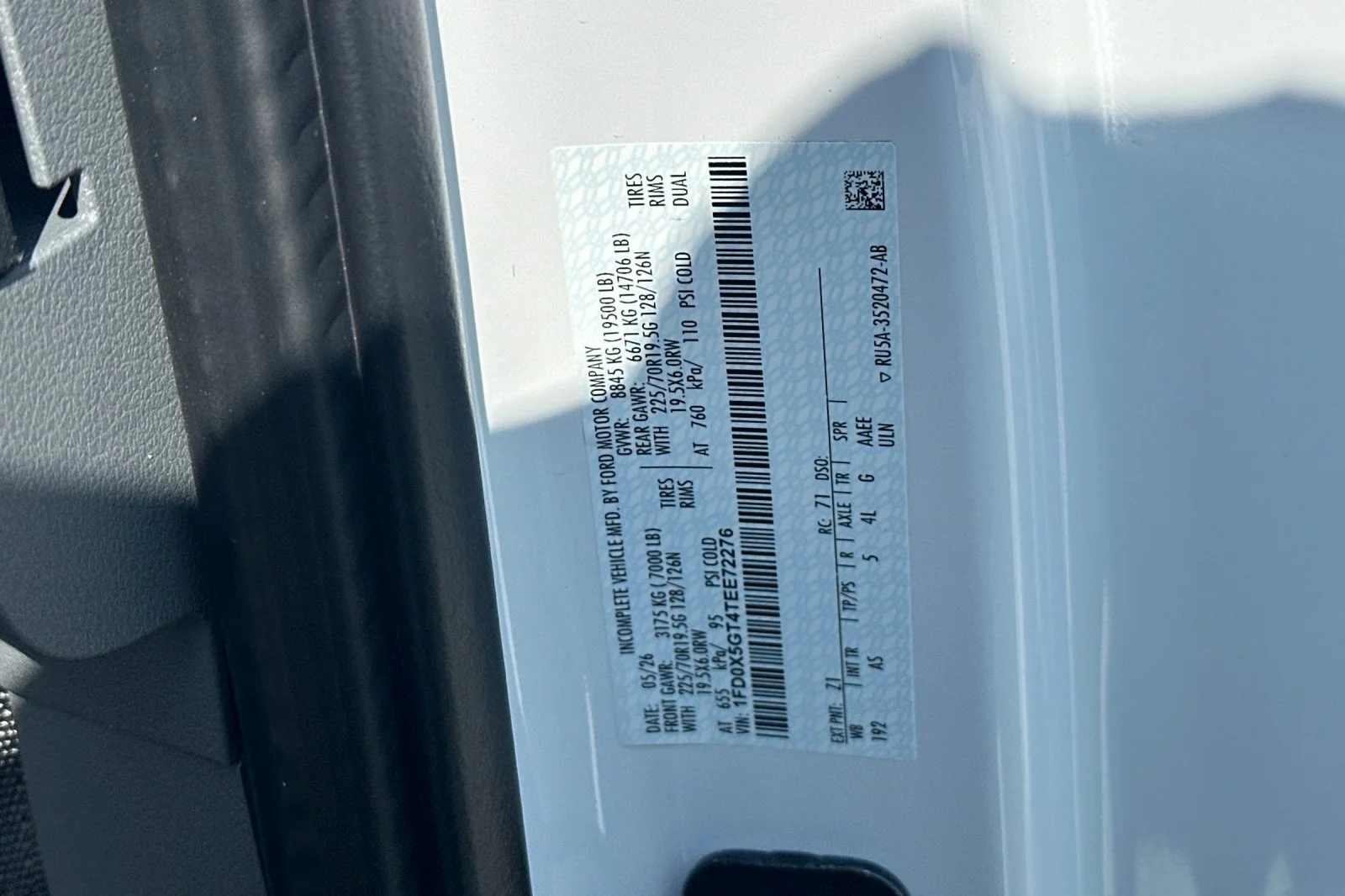 New 2026 White Ford XL image 26