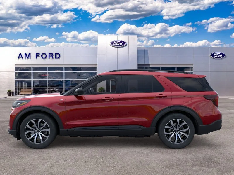 New 2026 Rapid Red Metallic Tinted Clearcoat Ford ST-Line image 3
