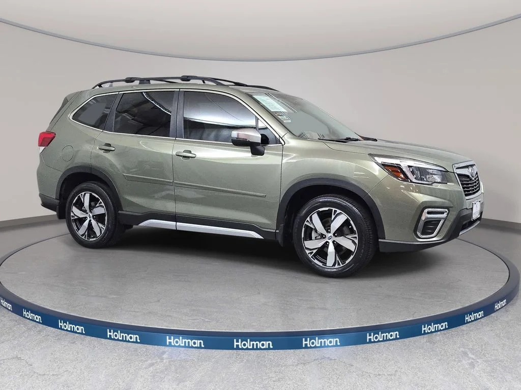 Used 2021 Jasper Green Metallic Subaru Touring image 4