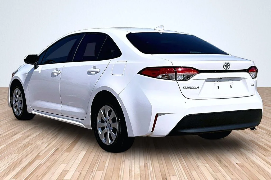 Used 2024 White Toyota LE image 9