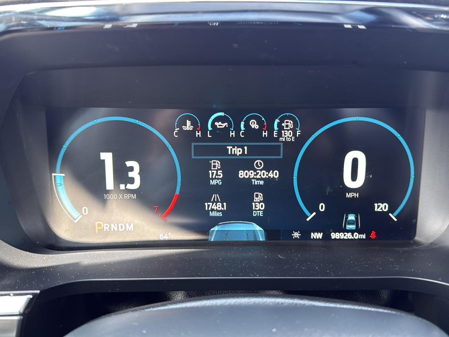 Used 2021 Antimatter Blue Ford LARIAT image 4
