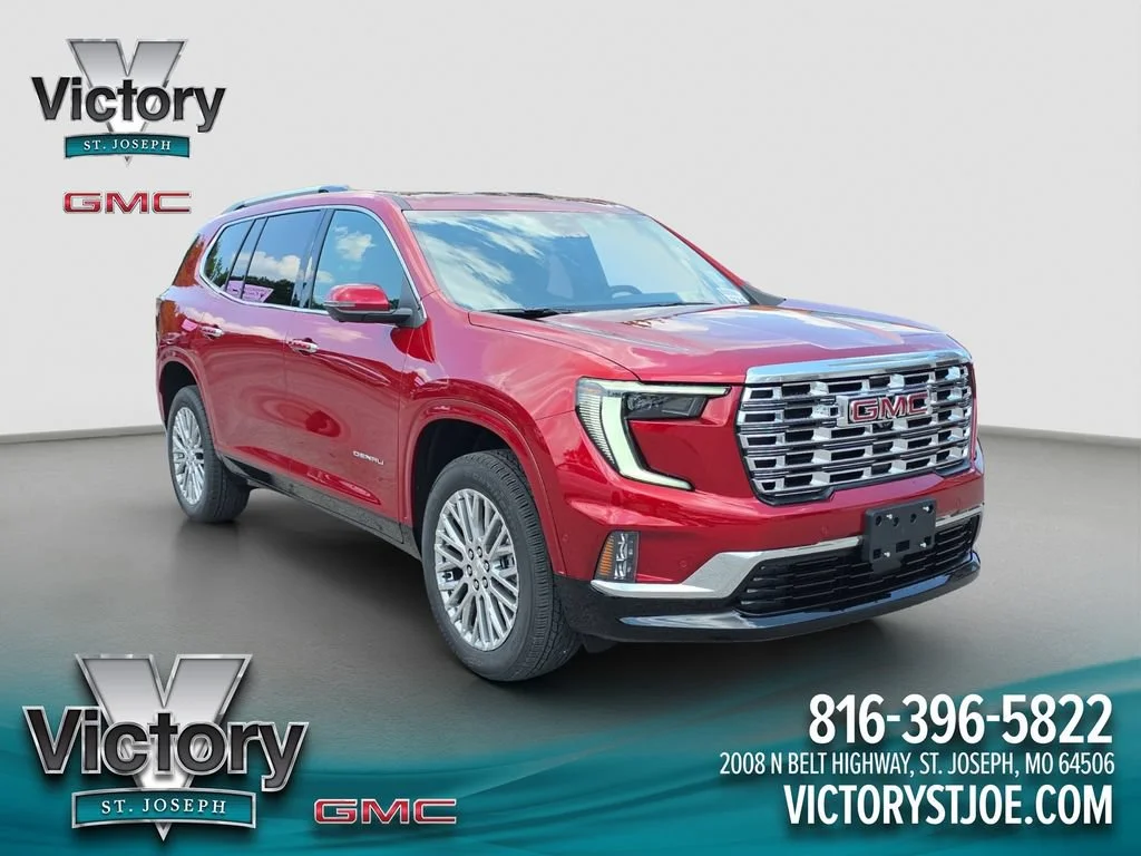 New 2026 Volcanic Red Tintcoat GMC Denali image 1