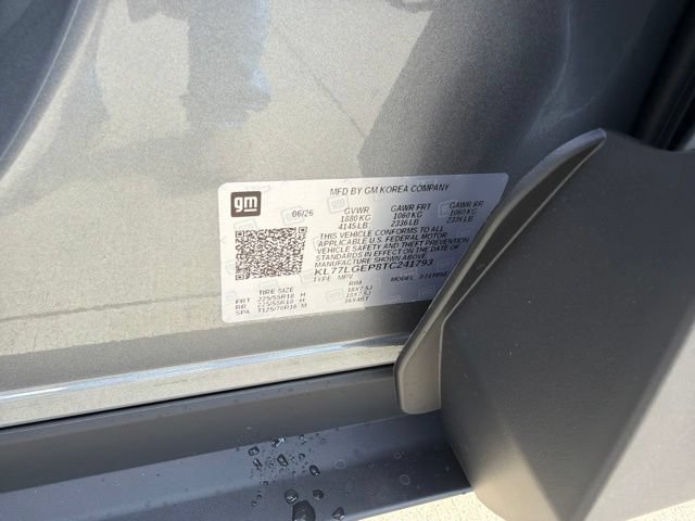 New 2026 Sterling Gray Metallic Chevrolet 1RS image 11