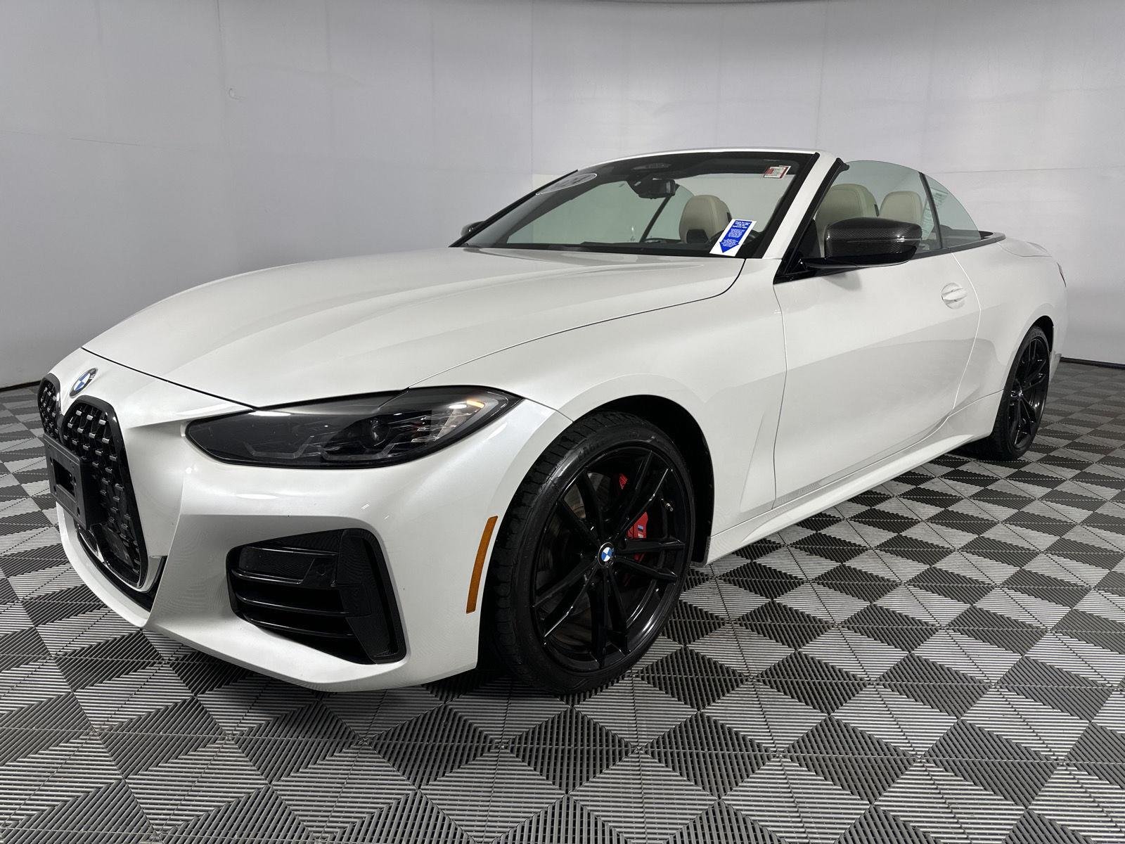 Certified Used 2024 Mineral White Metallic BMW M440i xDrive image 3