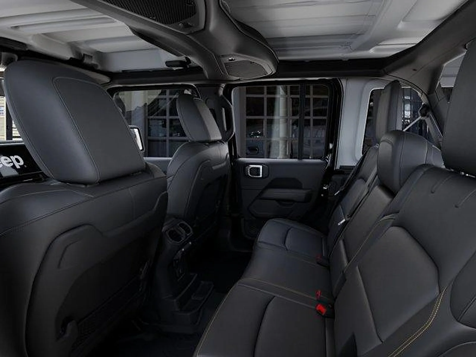 New 2026 Black Clear-Coat Exterior Paint Jeep 4-Door Sahara 4x4 image 23