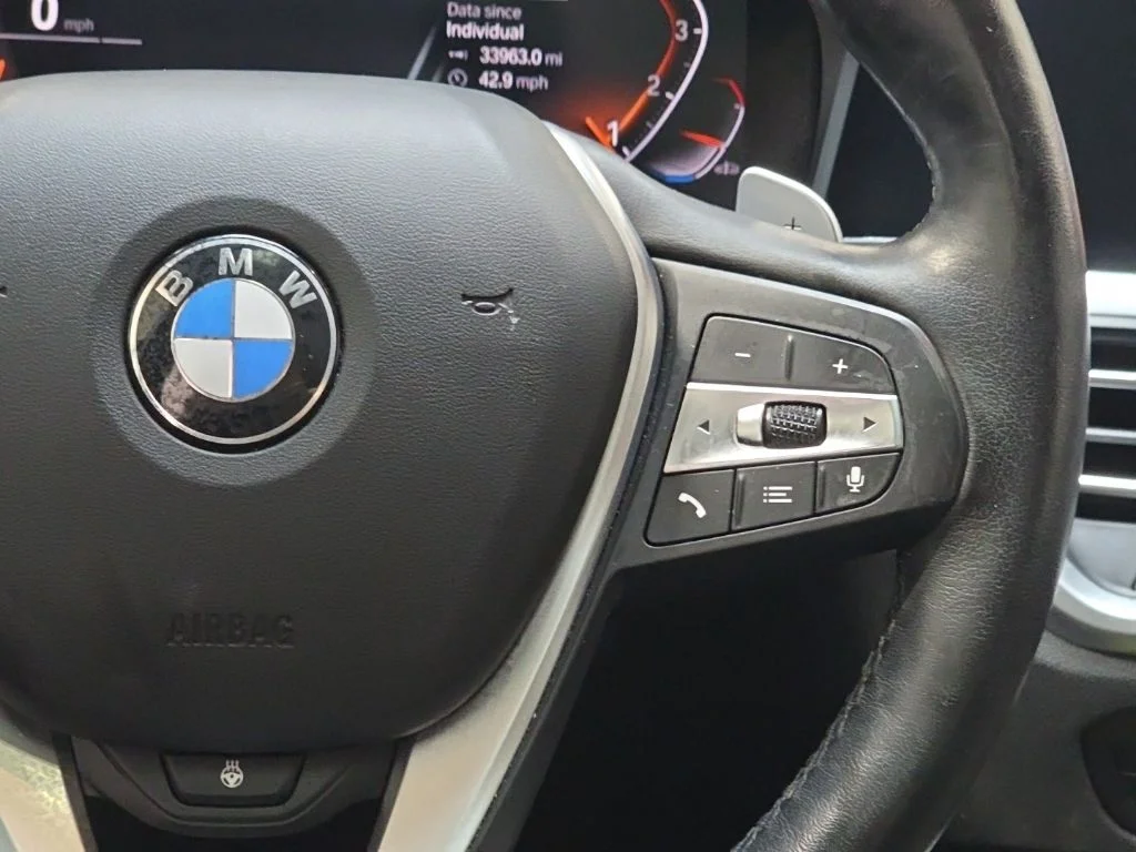 Used 2021 Mediterranean Blue Metallic BMW 330i image 18