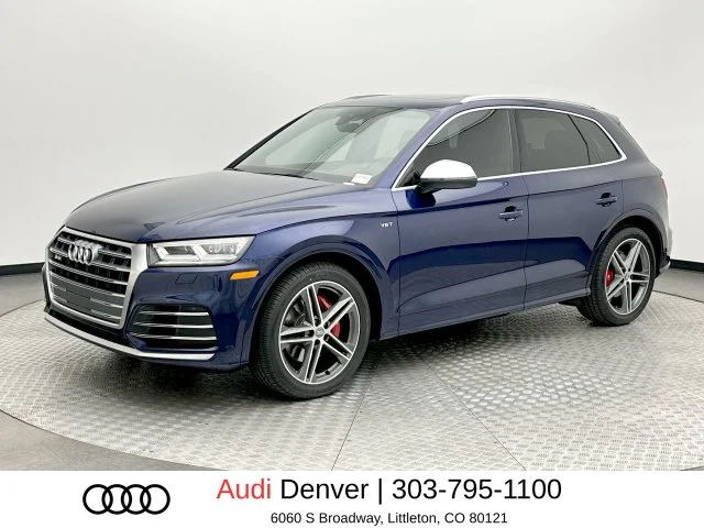 Used 2018 Blue Audi 3.0T Premium Plus image 1