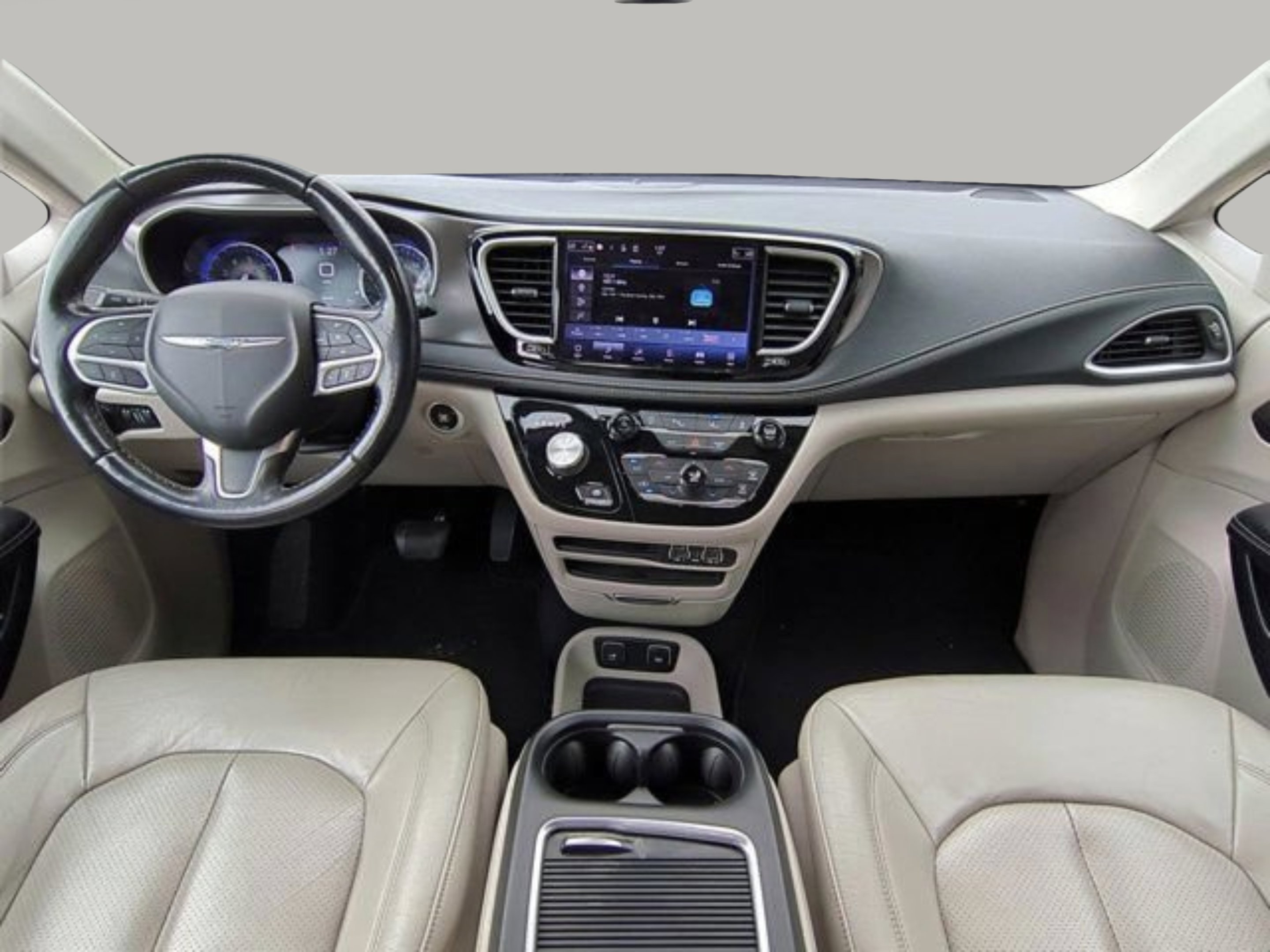 Used 2021 Granite Crystal Metallic Clearcoat Chrysler Touring L image 14