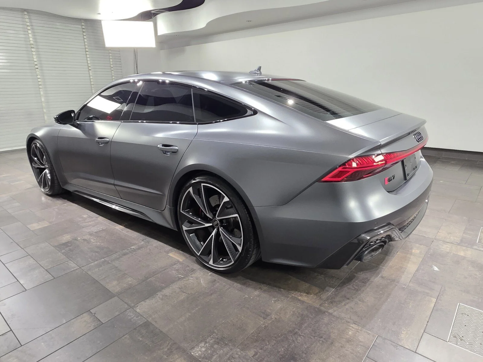 Used 2023 Exclusive Matte Gray Paint Audi 4.0T TFSI quattro image 4