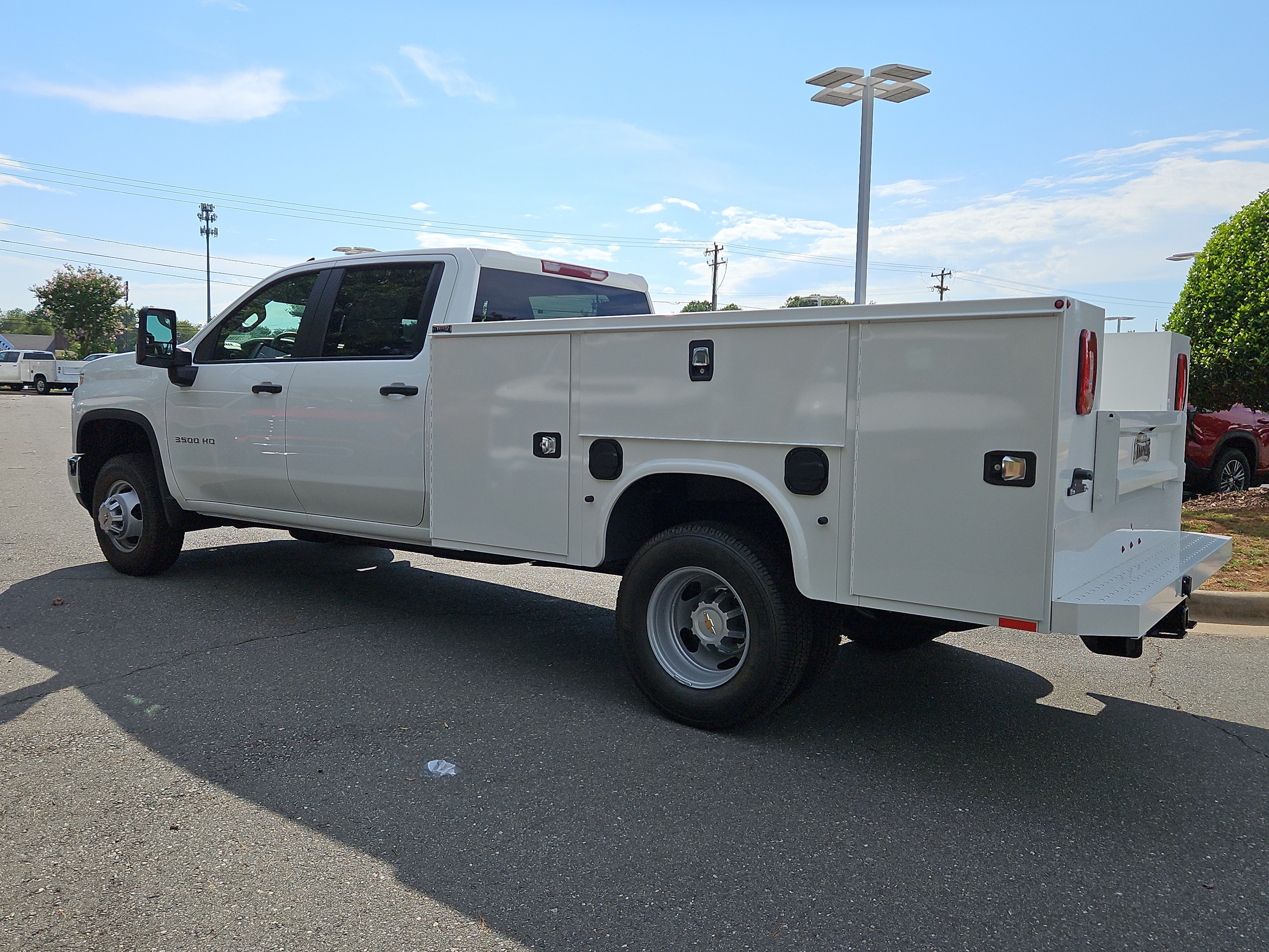 New 2026 Summit White Chevrolet Work Truck image 3