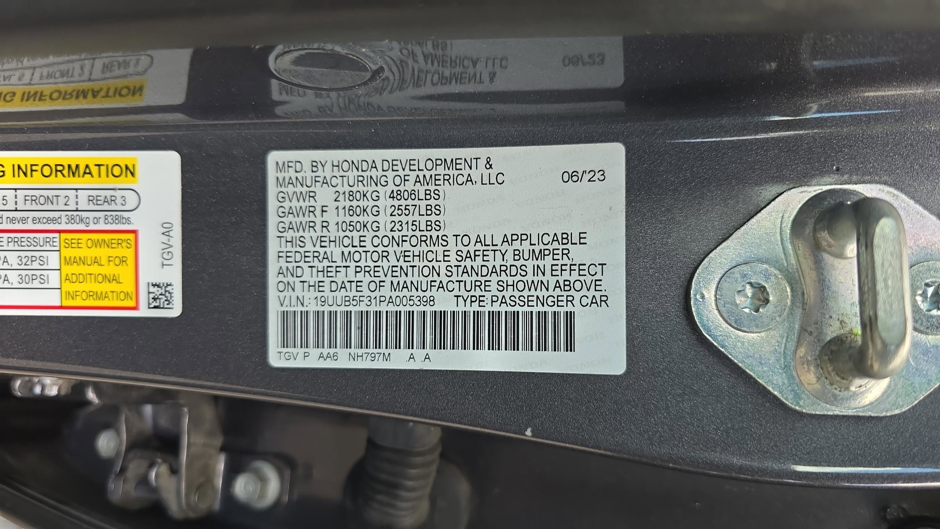 Certified Used 2023 Modern Steel Metallic Acura  image 32