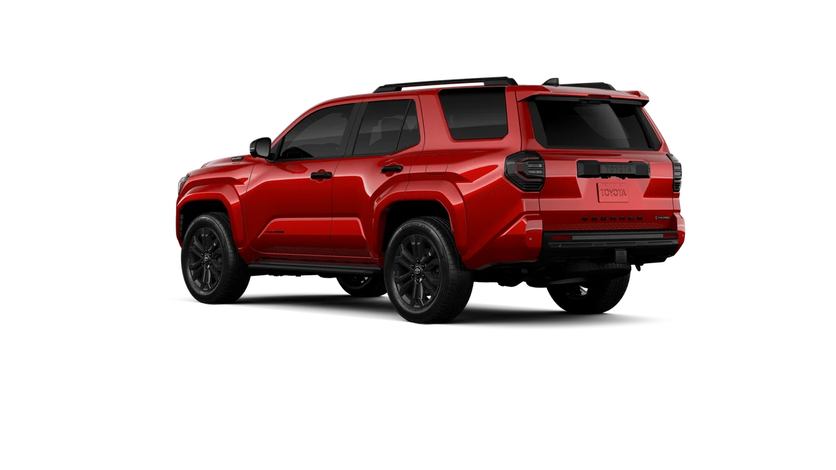 New 2026 Supersonic Red Toyota Platinum image 6