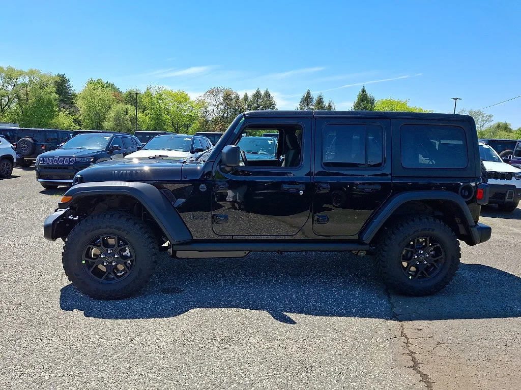 New 2026 Black Clear-Coat Exterior Paint Jeep Willys image 5