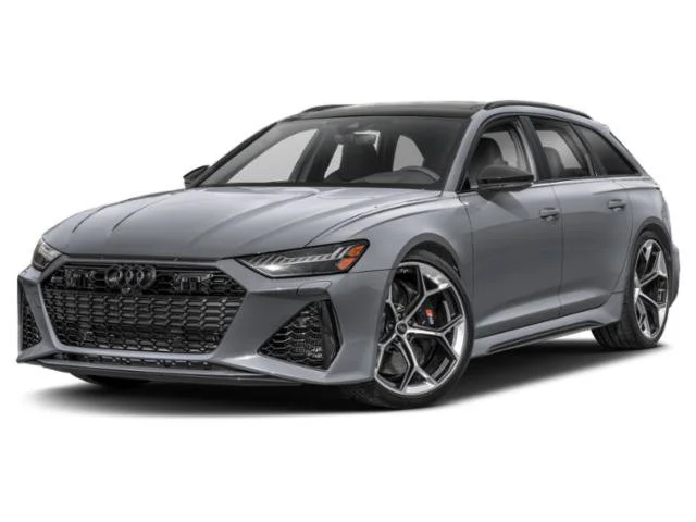 Used 2025 Glacier White Metallic Audi performance image 1