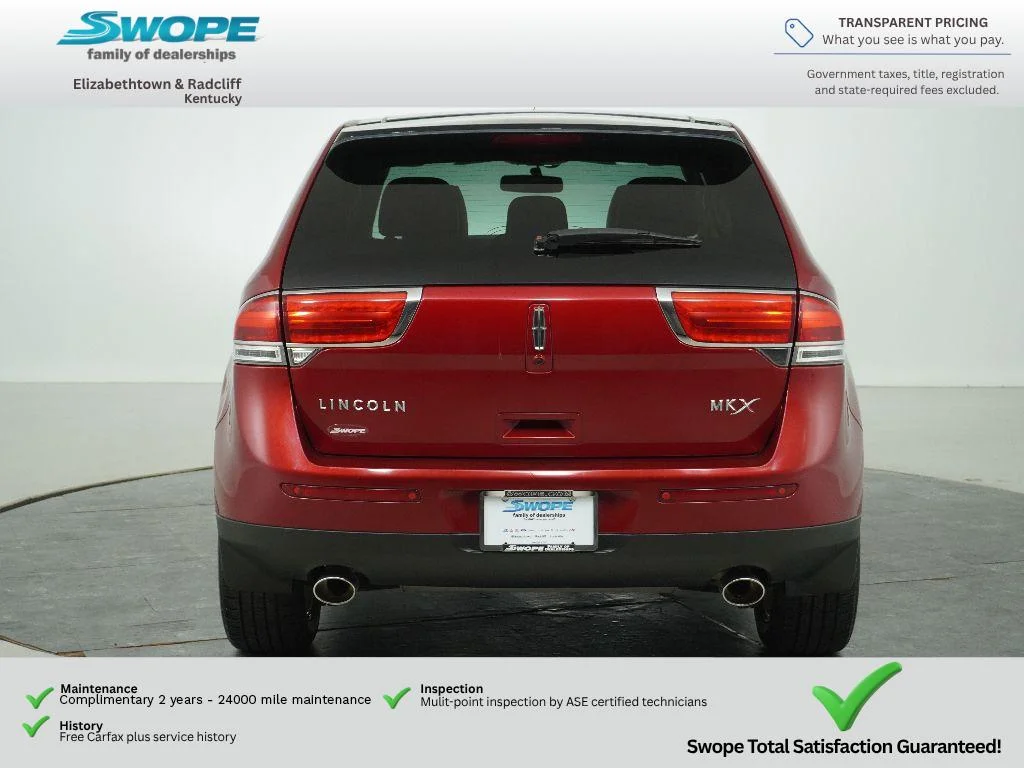 Used 2013 Ruby Red Metallic Tinted Clearcoat Lincoln Base image 4