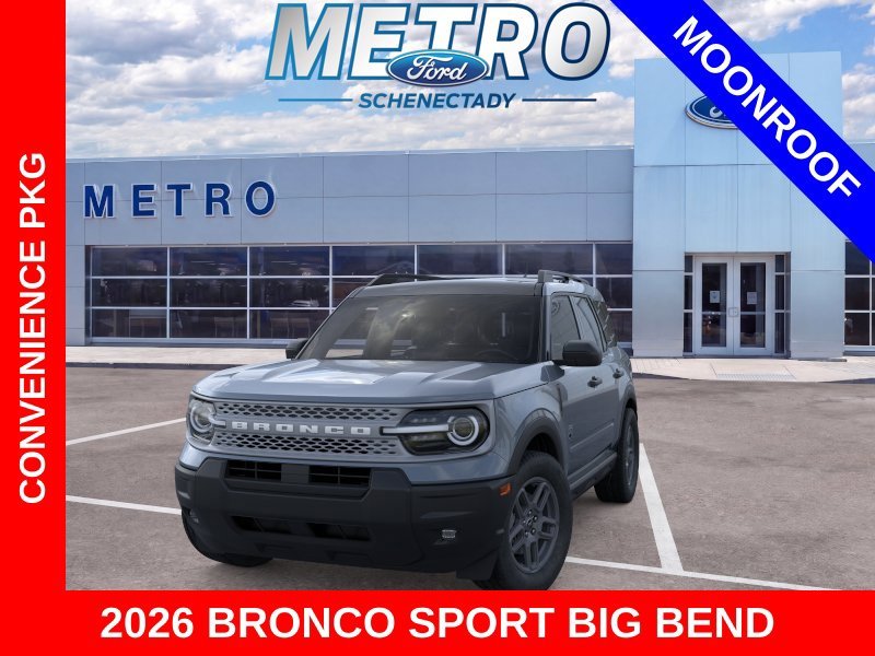 New 2026 Azure Gray Metallic Tri-Coat Ford Big Bend image 3