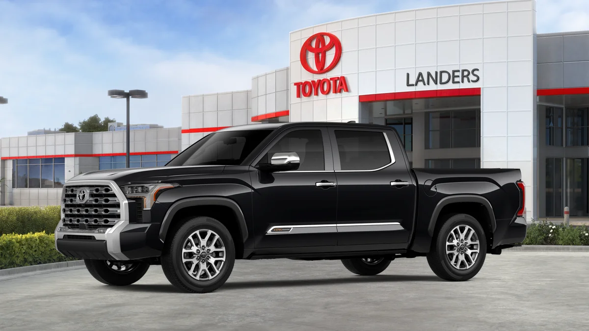 New 2026 Midnight Black Metallic Toyota 1794 Edition image 2