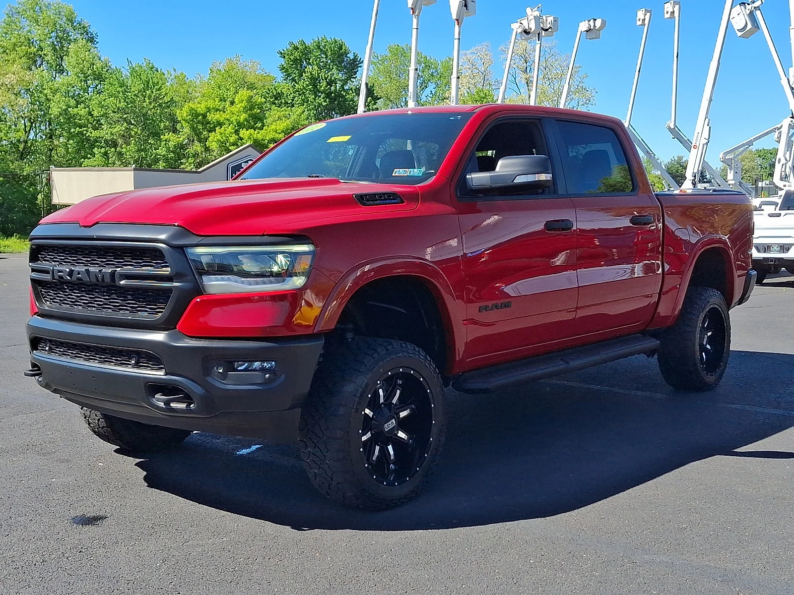 Used 2022 Redline 2 Coat Pearl Ram Big Horn image 5