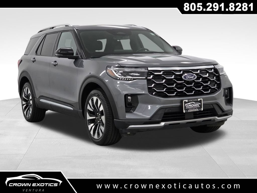 Used 2025 Gray Ford Platinum image 1