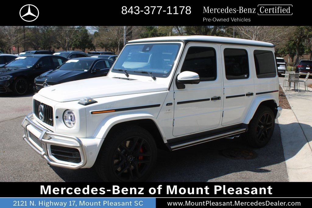 Certified Used 2022 White Mercedes-AMG G 63 AMG® image 12