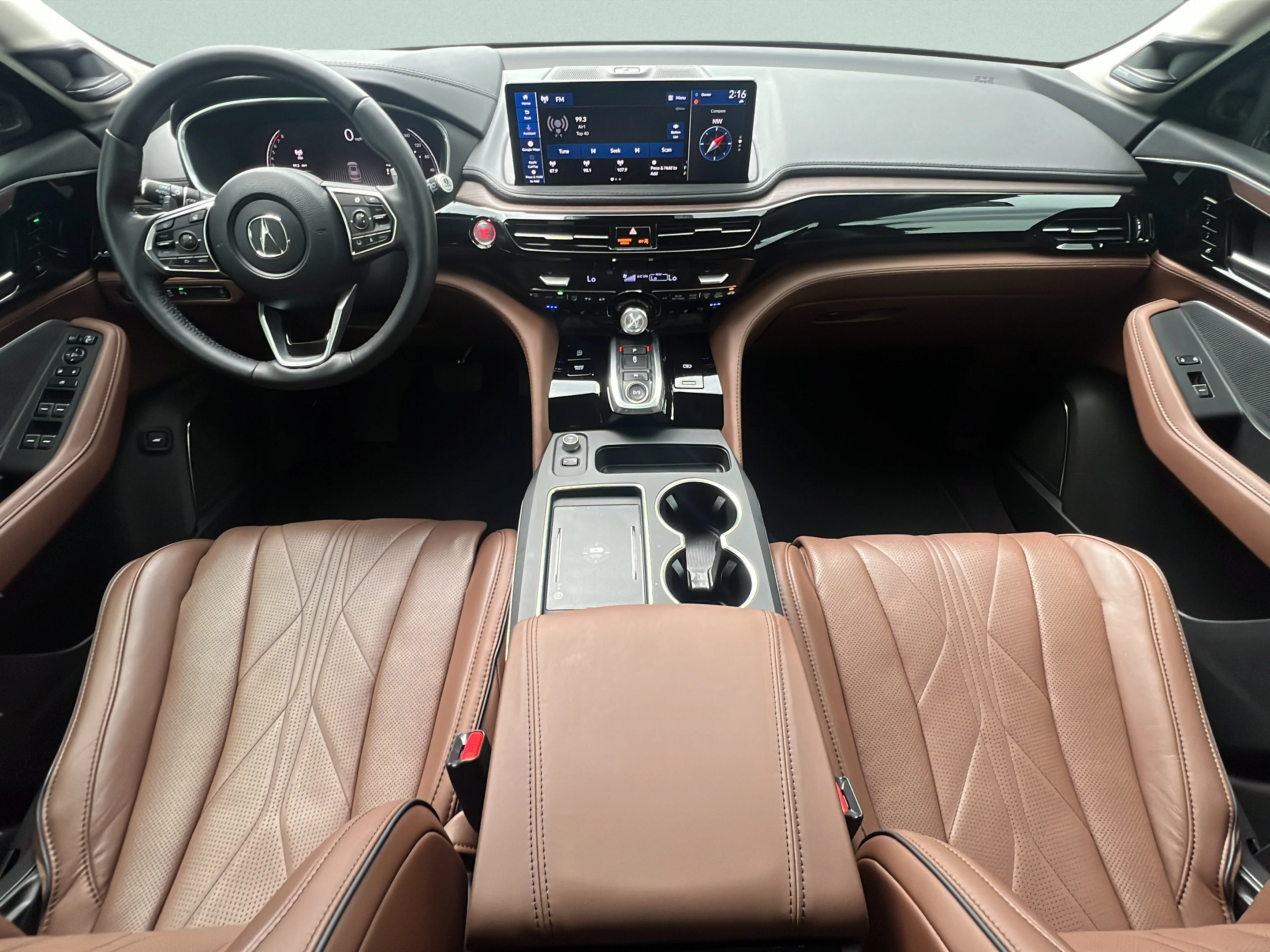 Used 2026 Liquid Carbon Metallic Acura w/Advance Package image 11