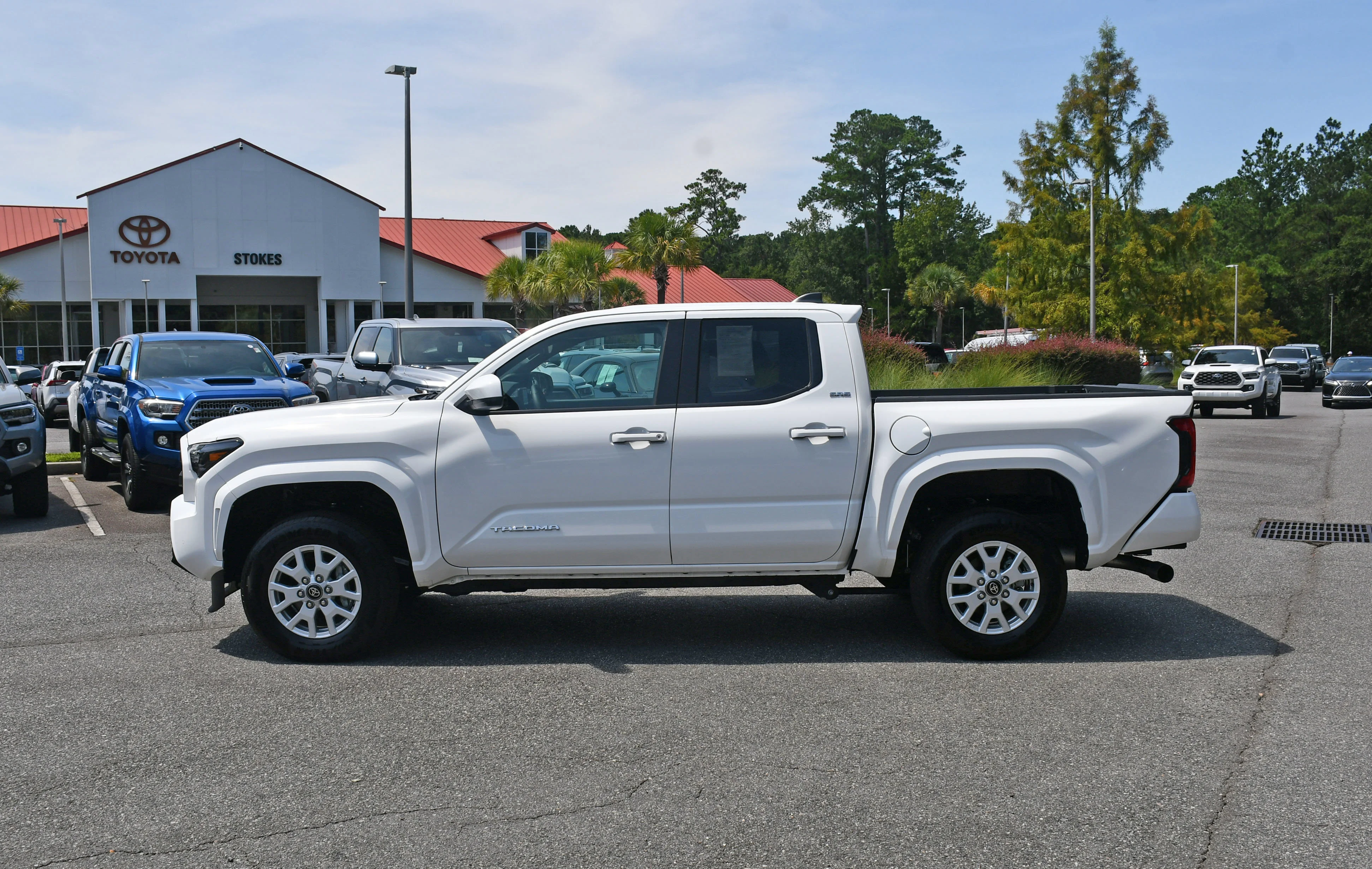 Certified Used 2025 White Toyota SR5 image 2