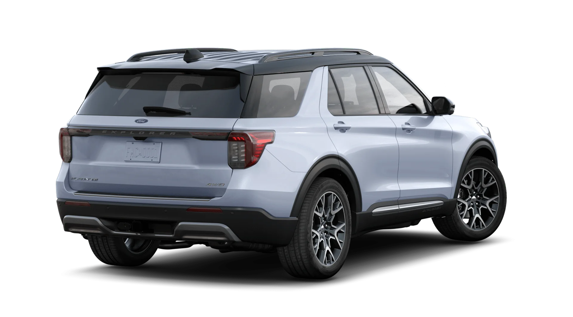 New 2025 Space White Metallic Ford Platinum image 3