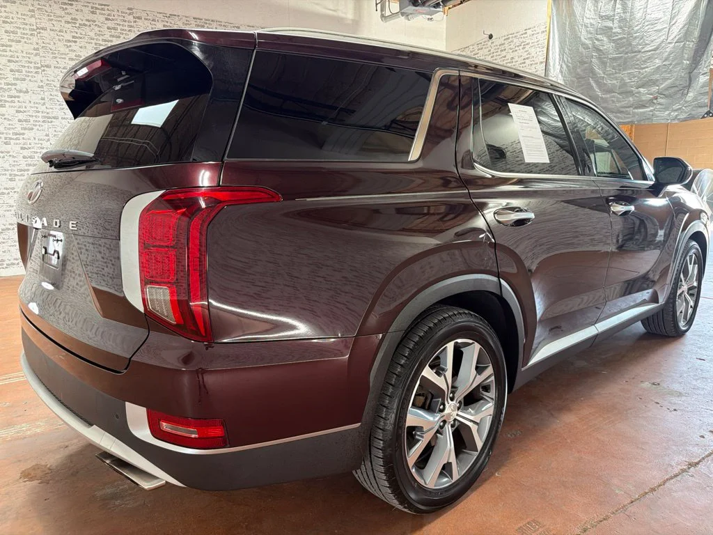 Used 2020 Sierra Burgundy Hyundai SEL image 7