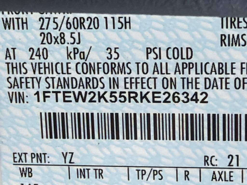 Used 2024 White Ford STX image 30