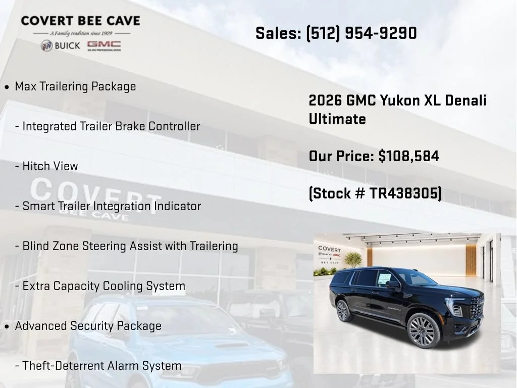 2026 GMC Yukon XL Denali Ultimate - Photo 31