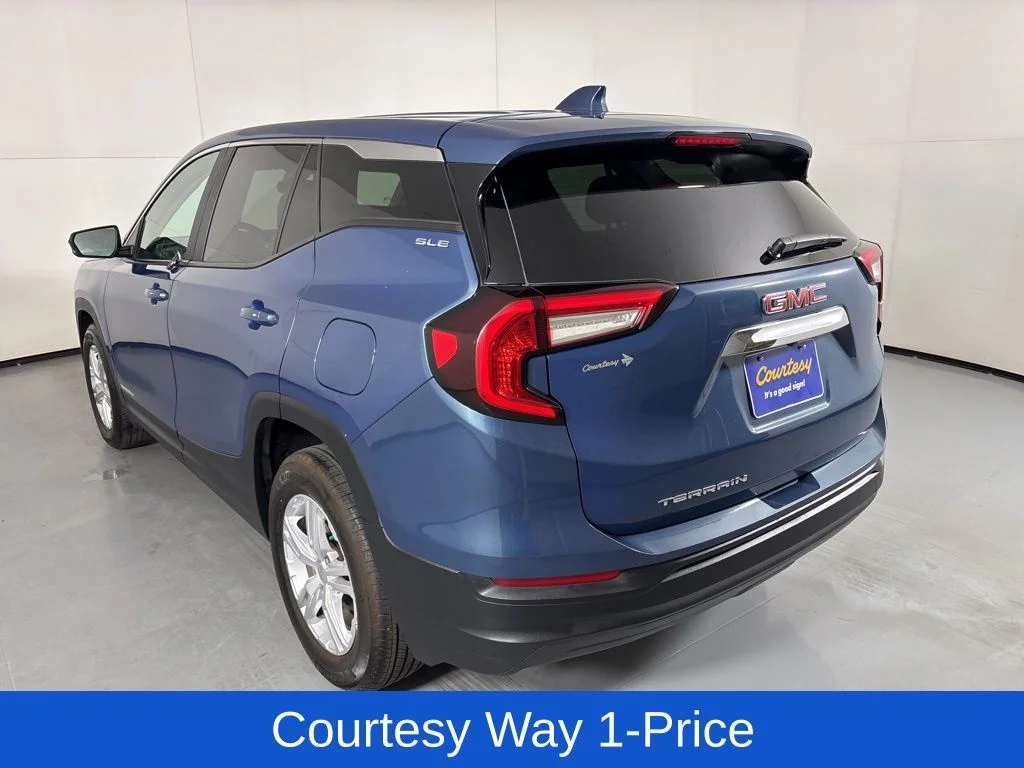 Used 2024 Blue GMC SLE image 8