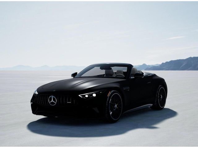 New 2026 MANUFAKTUR Night Black Magno Mercedes-Benz AMG® SL 55 Roadster image 40