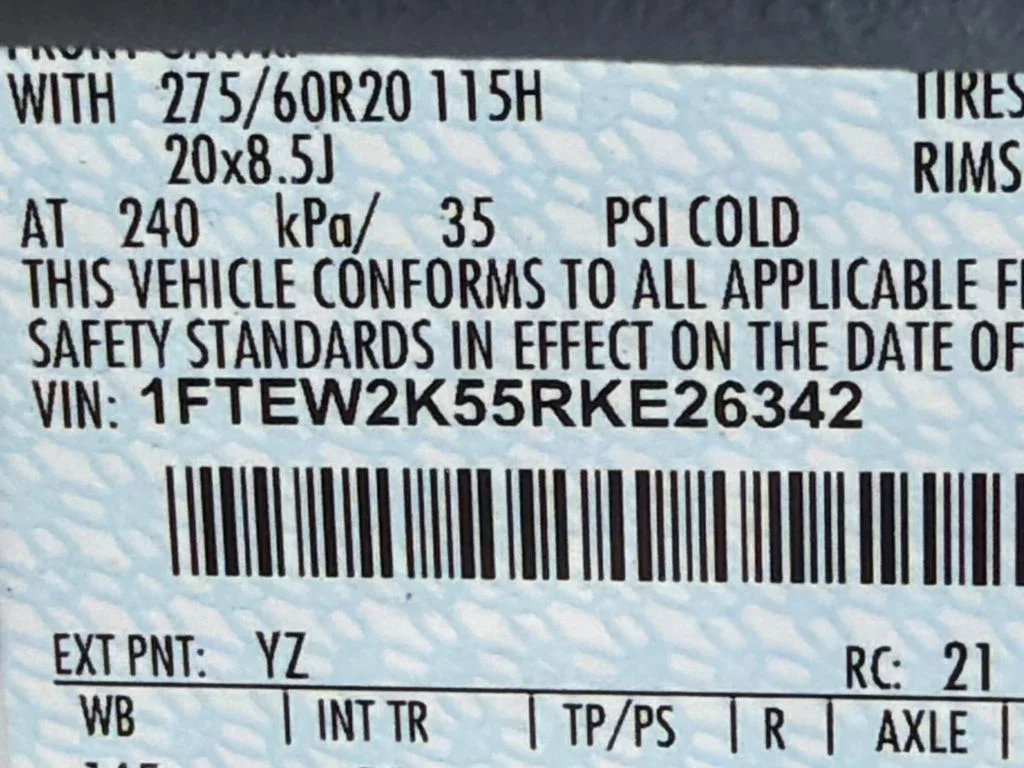 Used 2024 White Ford STX image 30