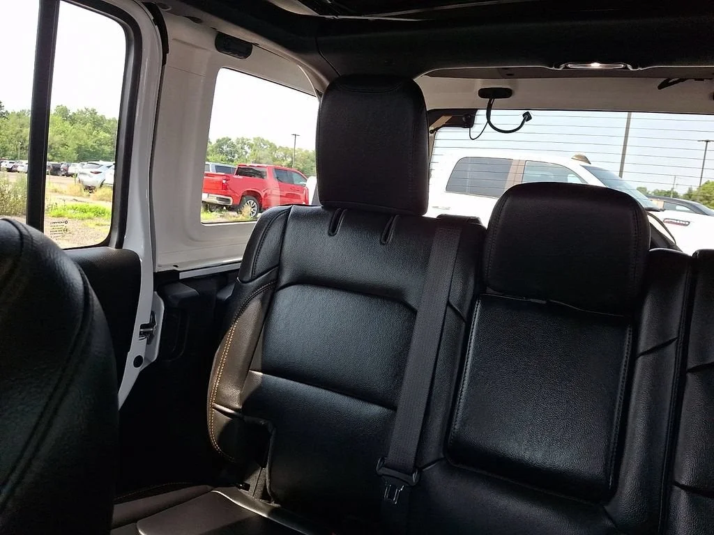 Used 2025 White Jeep 4-Door Sahara 4x4 image 52