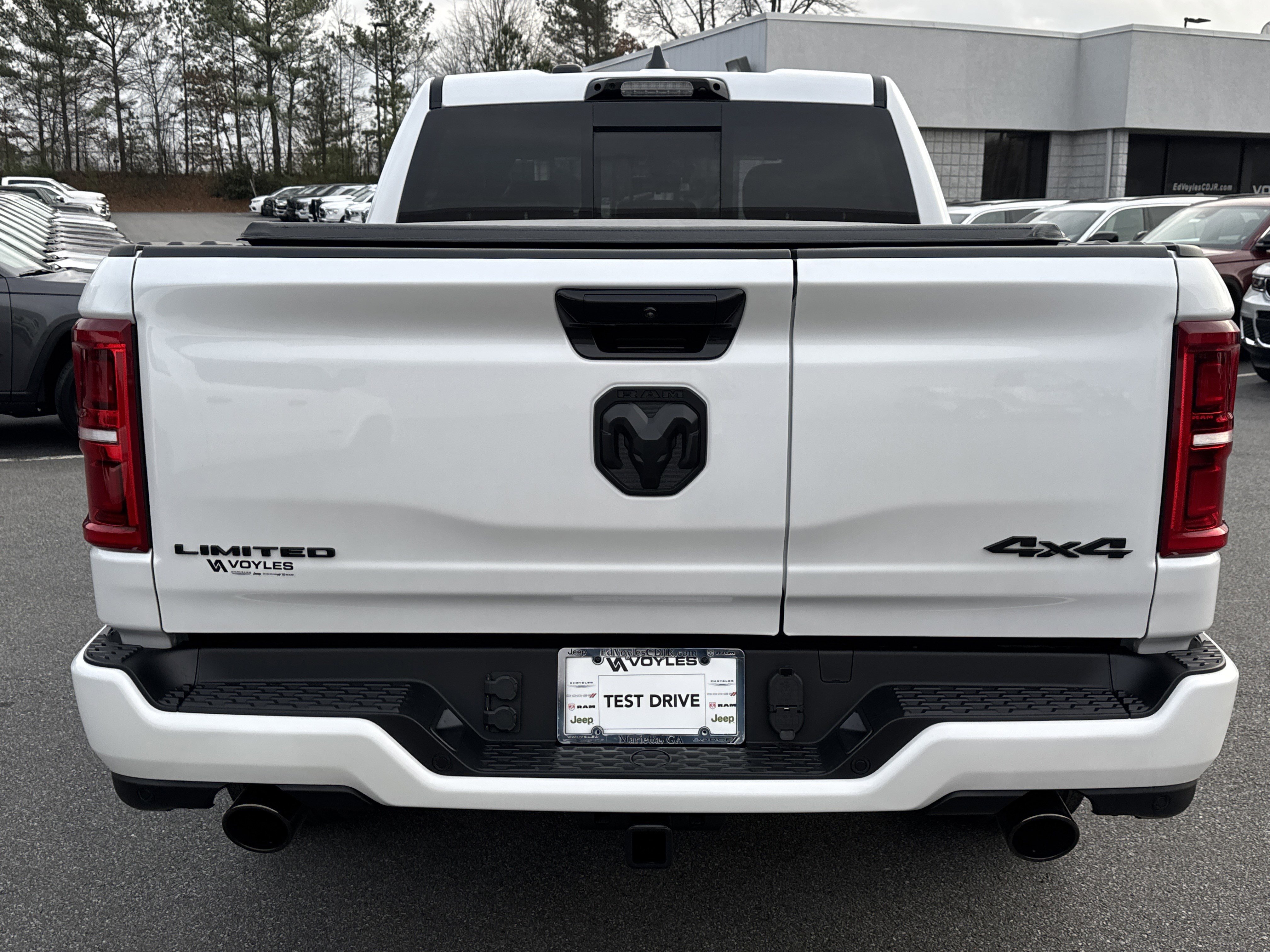 New 2026 Ivory White Tri-Coat Pearlcoat Ram Limited image 3