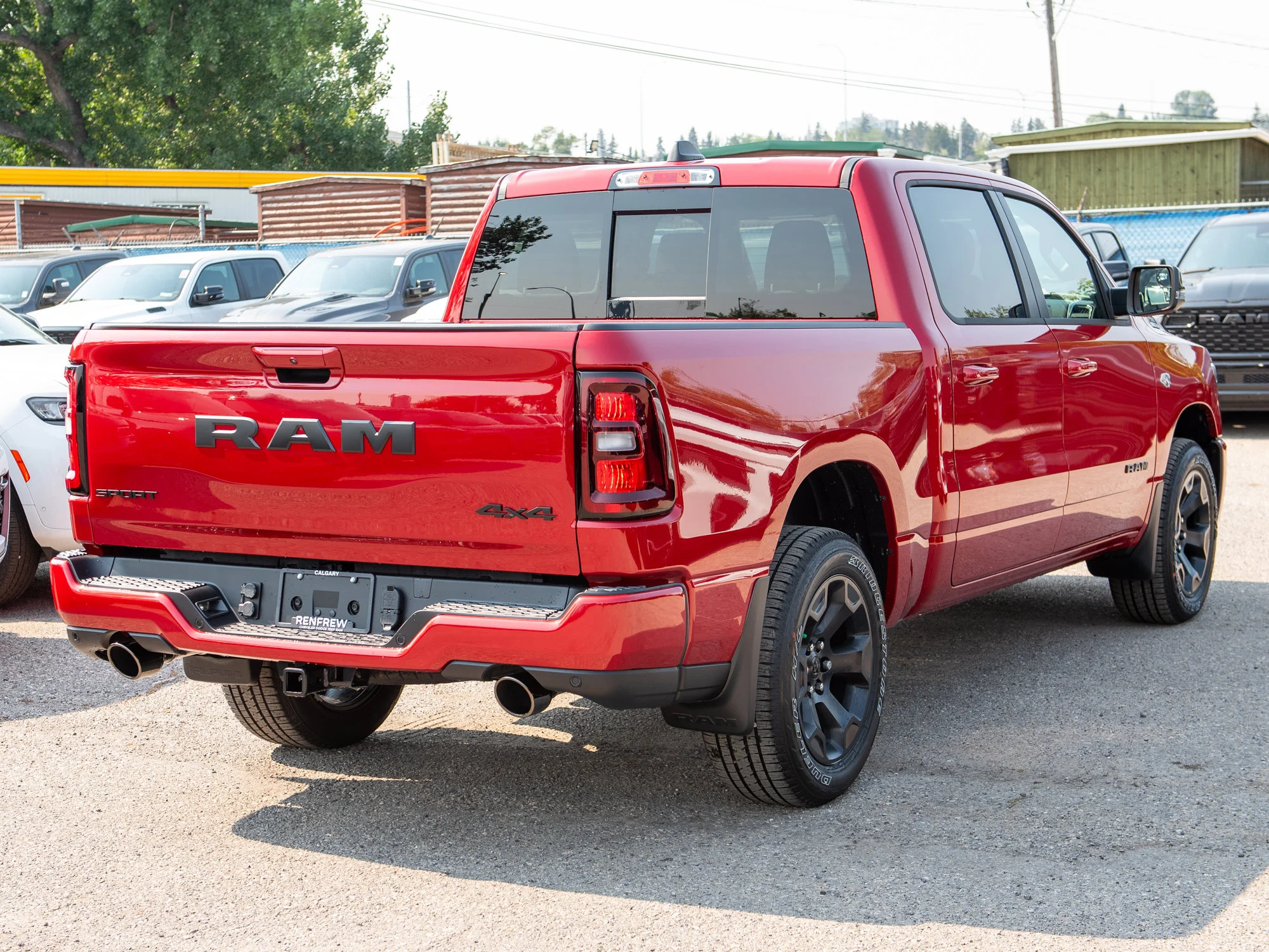 New 2026 Red RAM Sport* Crew Cab 4x4, HEMI V8, 3.92 Rear Axle, Heated Seats/Wheel image 7