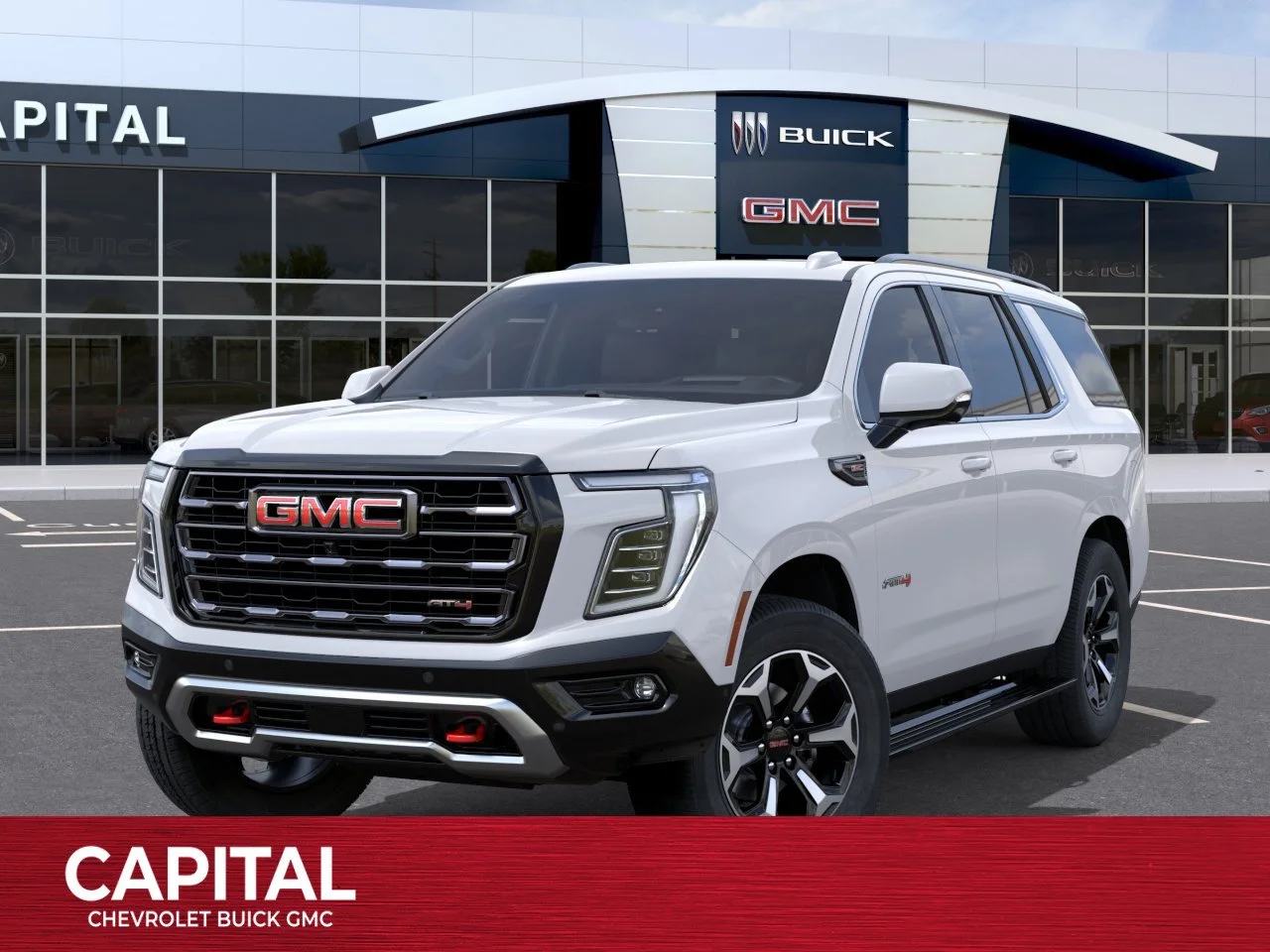 New 2026 Summit White GMC AT4 Ultimate image 1