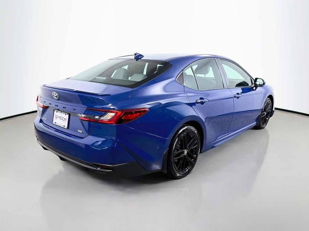 Used 2025 Reservoir Blue Toyota SE image 7