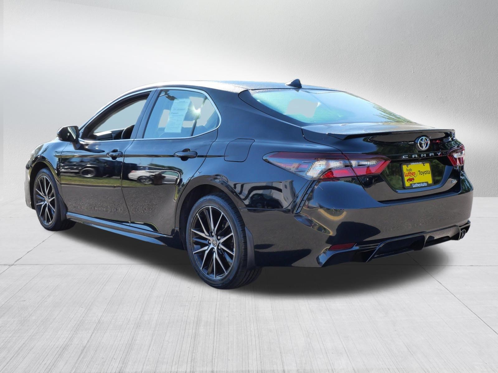 Used 2024 Midnight Black Metallic Toyota SE image 6
